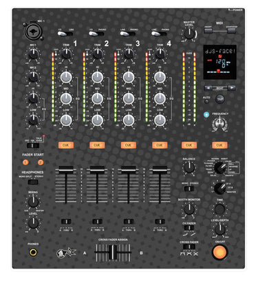 Pioneer DJ DJM 700 Skin Gradienter Grey